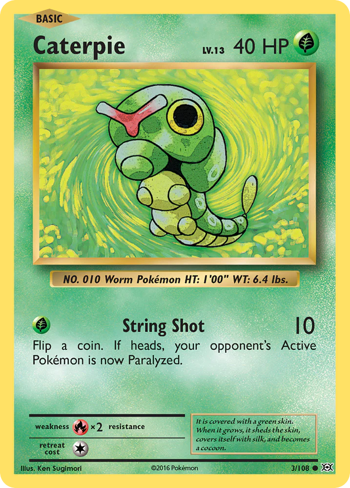 Caterpie Common 03/108