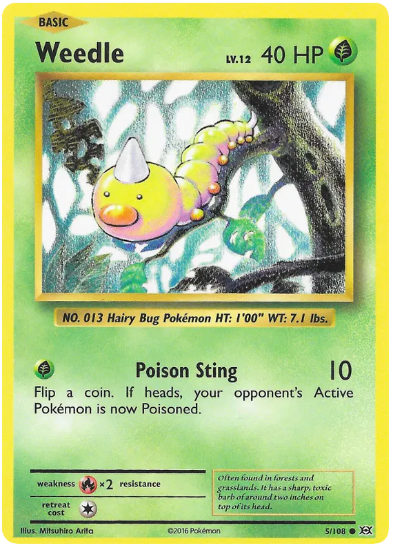 Weedle Common 05/108