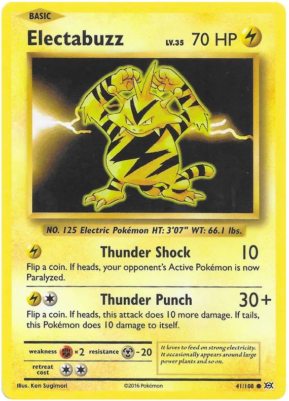 Electabuzz Common 41/108