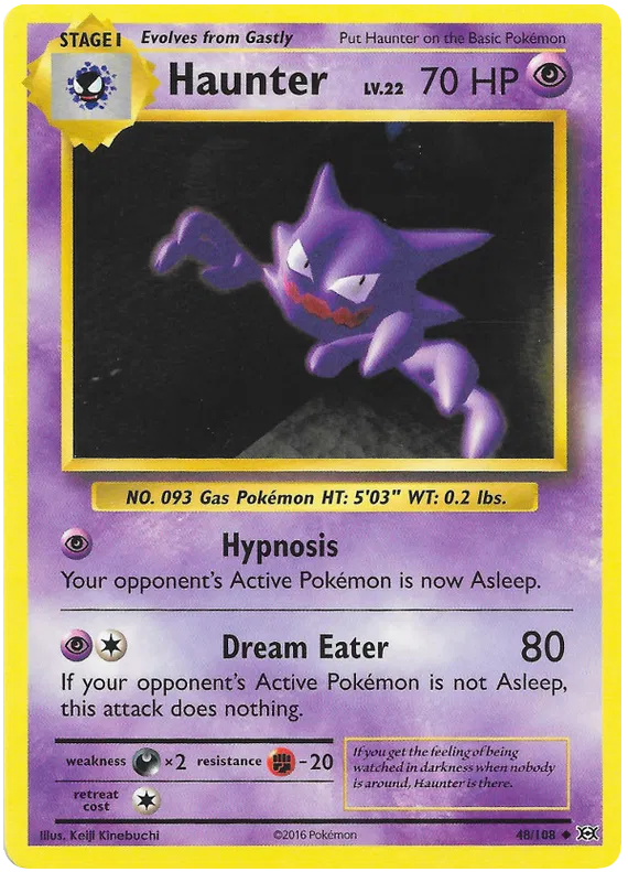 Haunter Uncommon 48/108