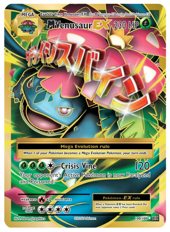M Venusaur EX 100/108