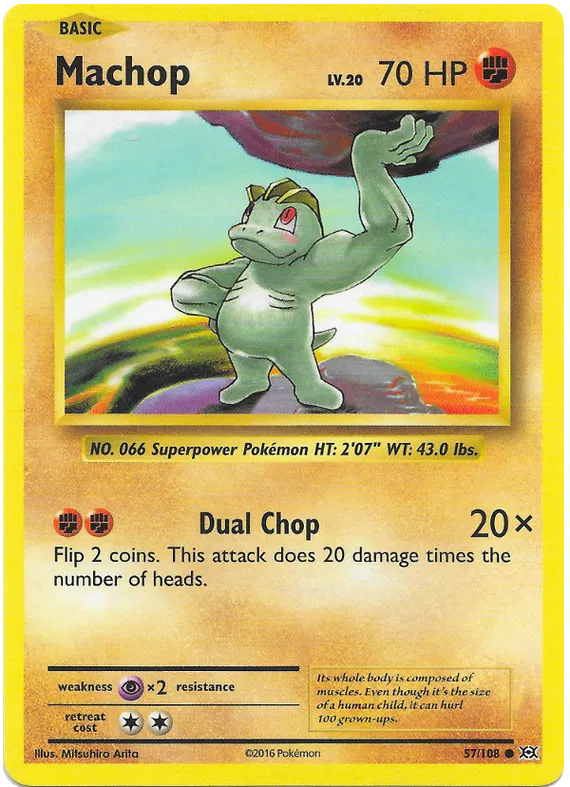 Machop Common 57/108