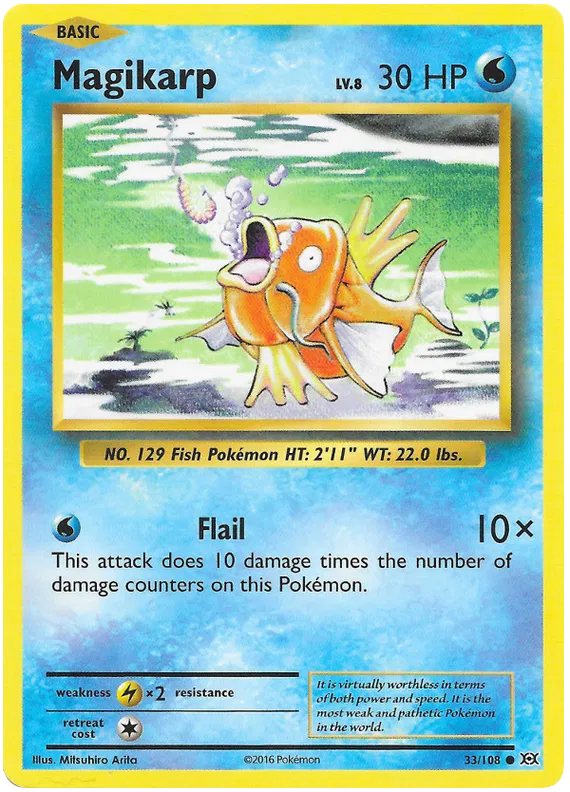 Magikarp Common 33/108