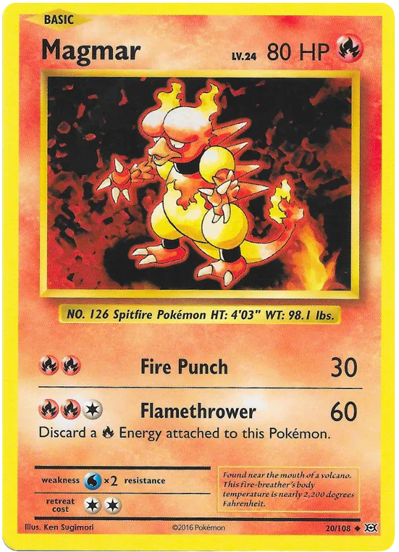 Magma Uncommon 20/108