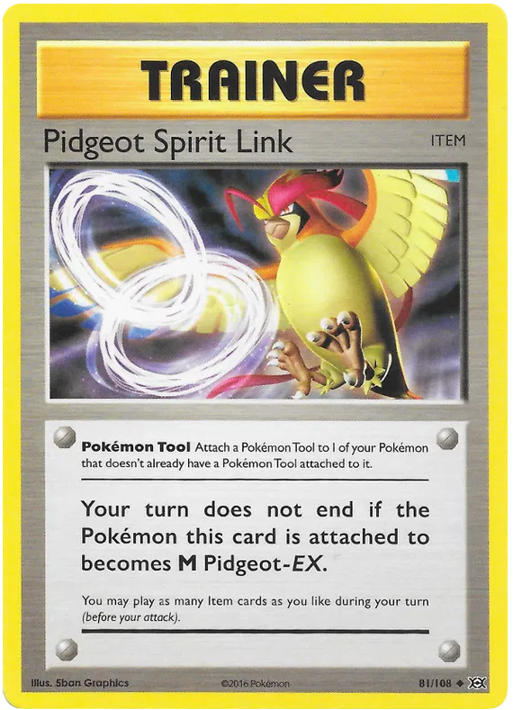 Pidgeot Spirit Link 81/108
