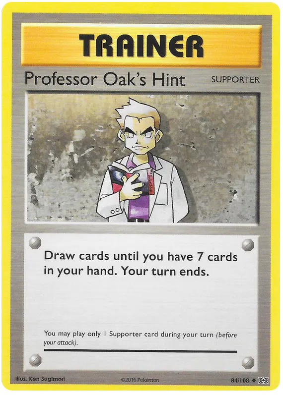 Professors Oak's Hint 84/108