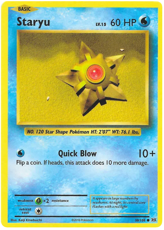 Staryu Common 30/108