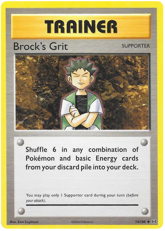 Brock's Grit 74/108