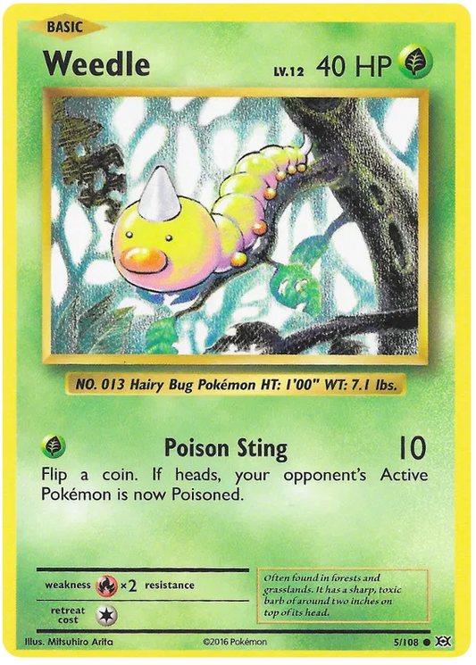 Weedle Common 05/108