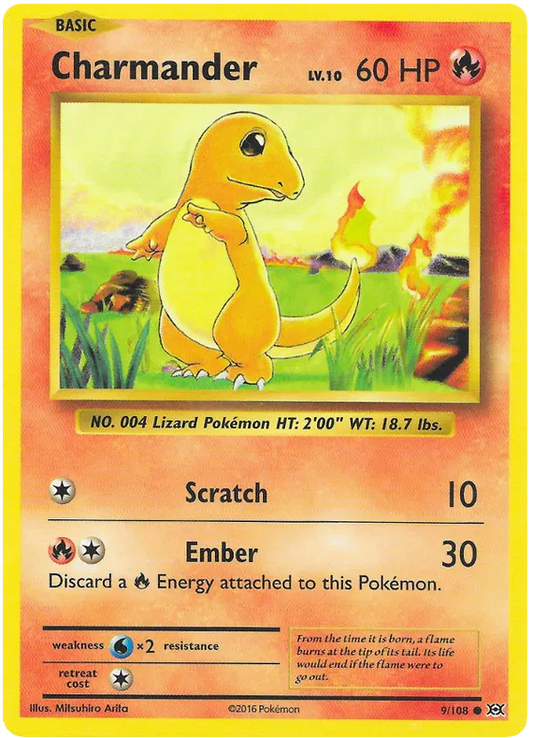 Charmander Common 09/108
