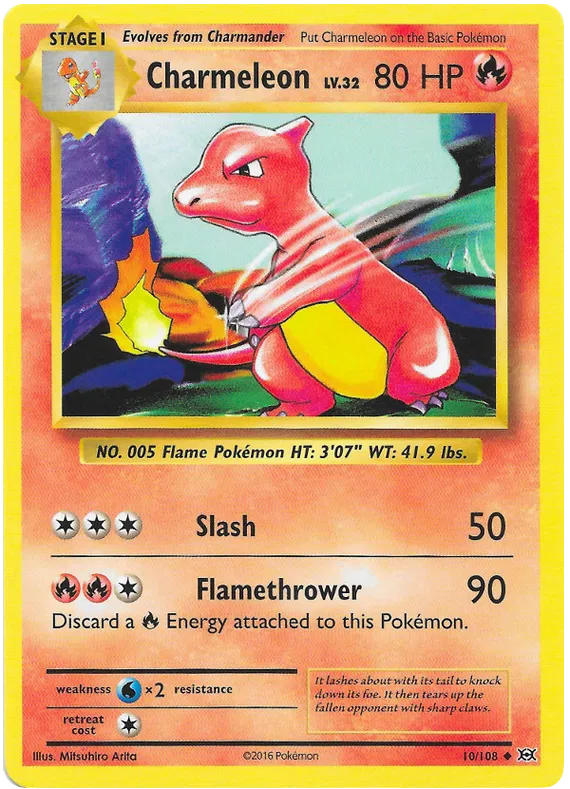 Charmeleon Uncommon 10/108