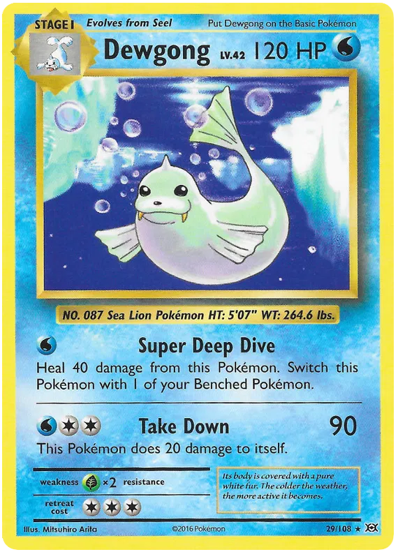 Dewdong Rare 29/108