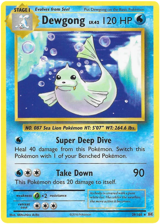 Dewdong Rare 29/108