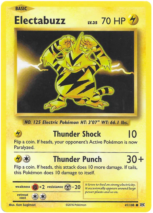 Electabuzz Common 41/108