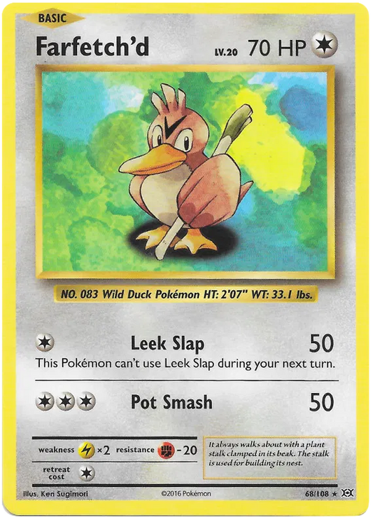 Farfetch'd Rare 68/108