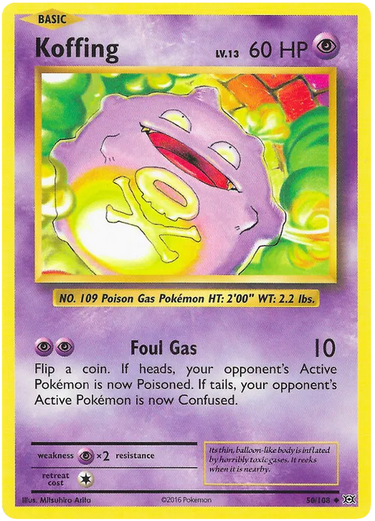 Koffing Uncommin 50/108