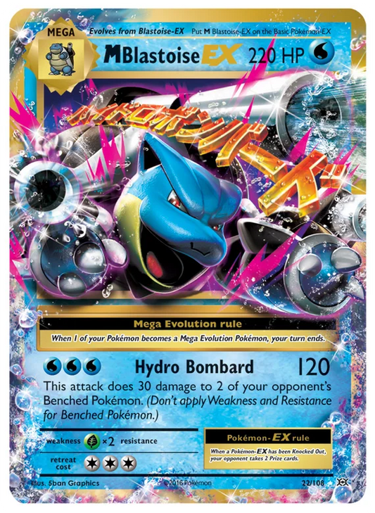 M Blastoise EX 22/108