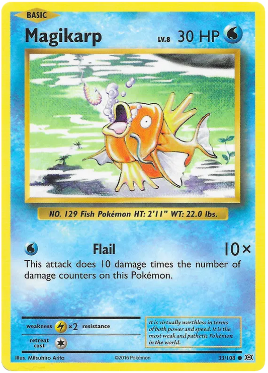 Magikarp Common 33/108