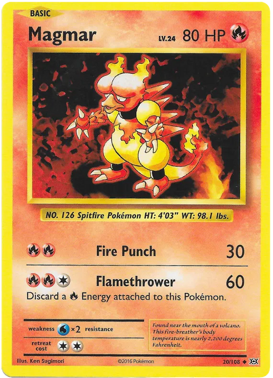 Magma Uncommon 20/108
