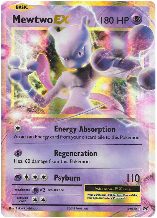 Mewtwo EX 52/108