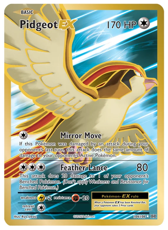 Pidgeot EX 104/108