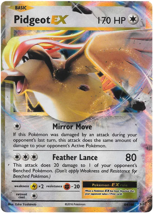 Pidgeot EX 64/108