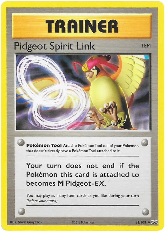 Pidgeot Spirit Link 81/108