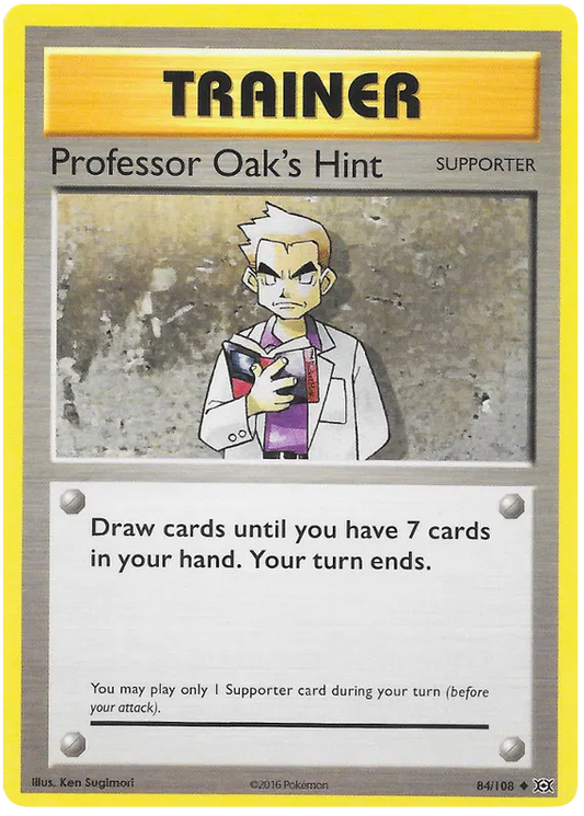 Professors Oak's Hint 84/108