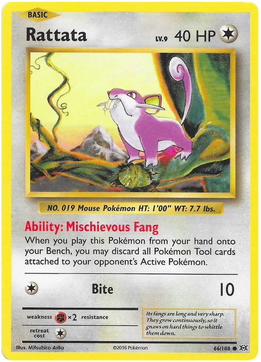 Rattata Common 66/108